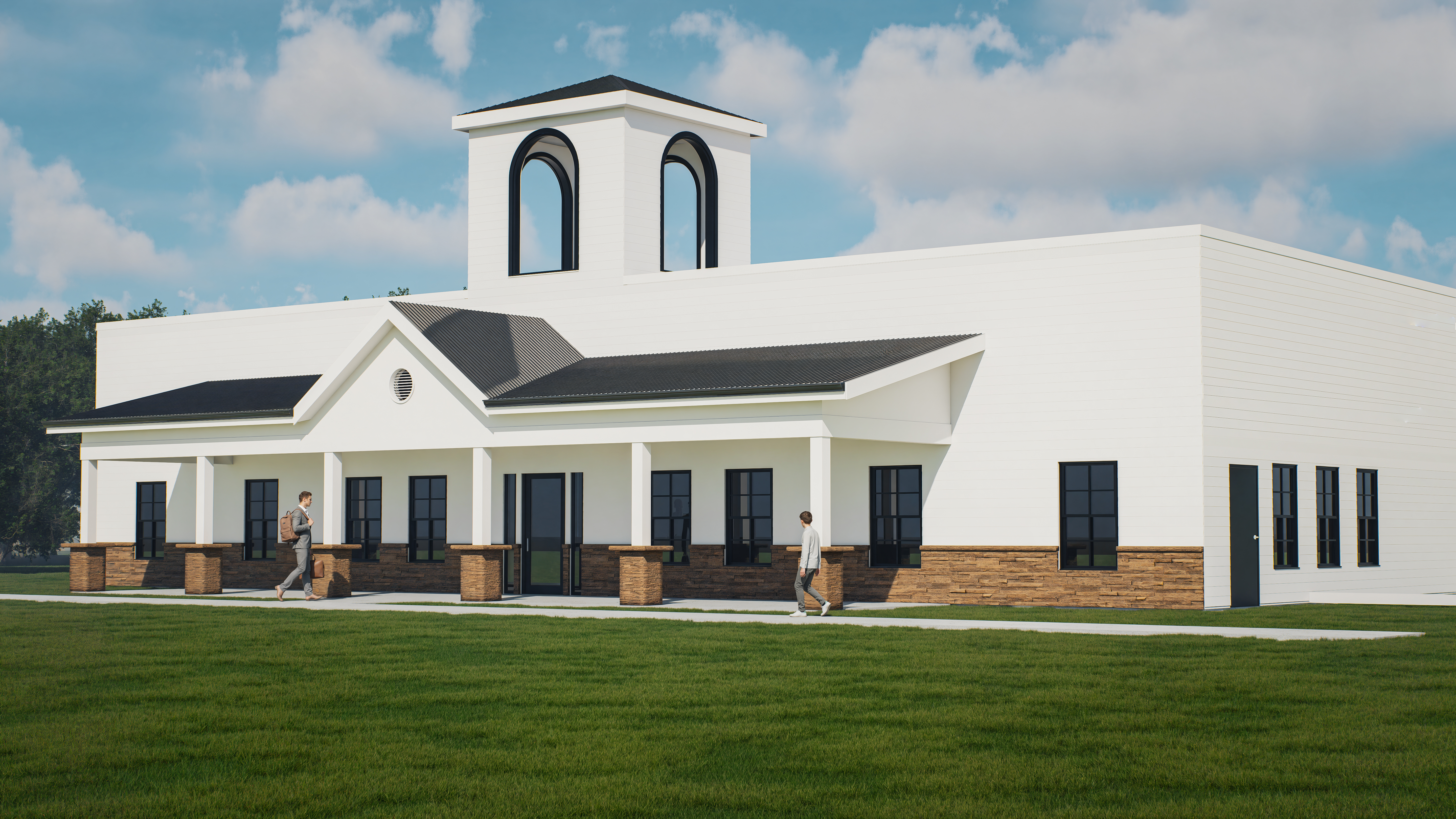 Aniston Academy school renovation and design Tennessee educational facility